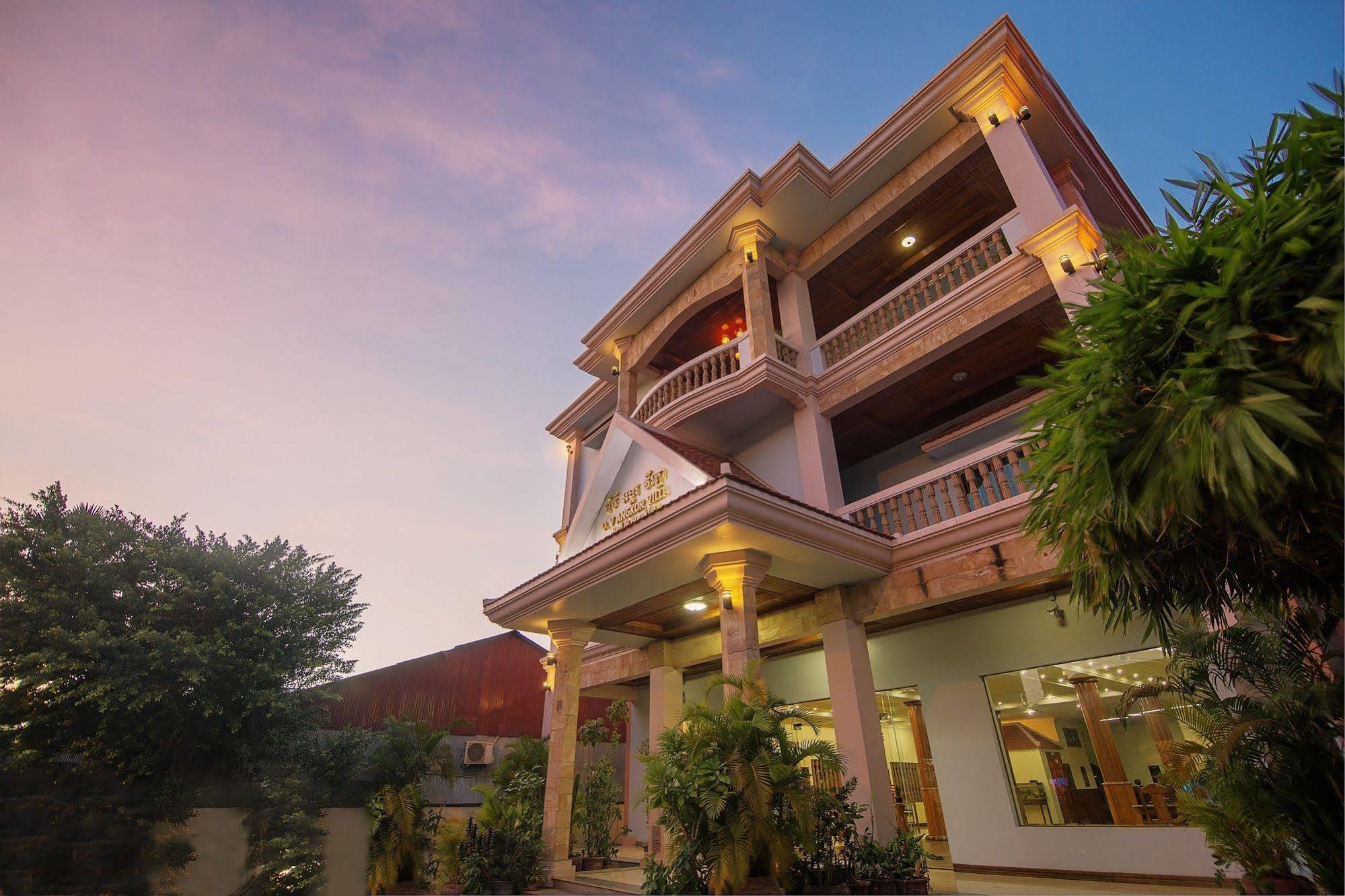 Dv Angkor Villa Ciudad de Siem Riep Exterior foto